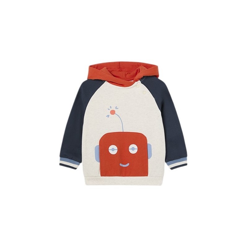 Chándal 2 pantalones robot bebé Niño MAYORAL Naranja