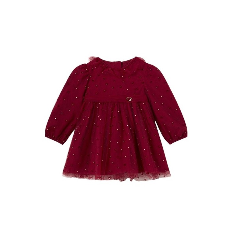 Abito baby in tulle Mayoral Guinda da bambina