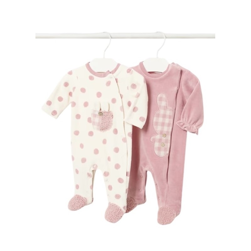 Pijamas tundosados animalitos nouvellement né MAYORAL Blush