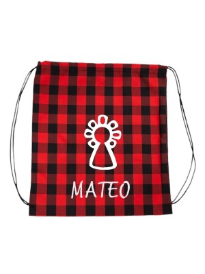 Mochila Petate Cachirulo Personalizado Bordado Silueta