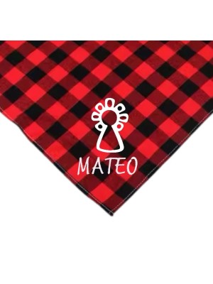 Cachirulo Bordado Nombre Adulto Virgen del Pilar Silueta 2