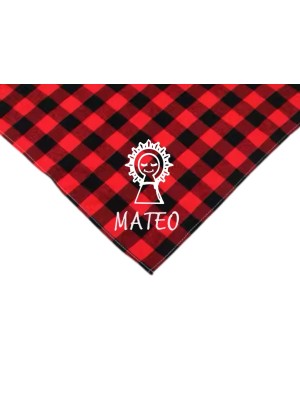 Cachirulo Bordado Nombre Adulto Virgen del Pilar Pestañas 2