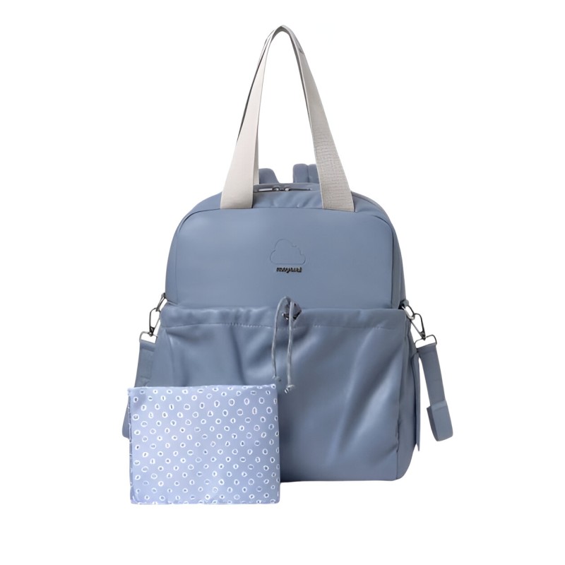 Mochila maternidad con cambiador bebé MAYORAL Dusty Blue