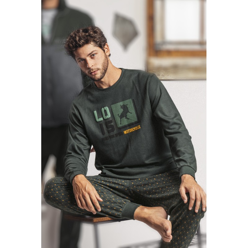 Pyjama Hommes LOIS Couleur Vert