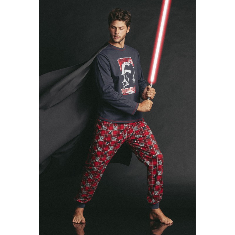 Herren-Winterpyjama Darth Vader STAR WARS Marengo