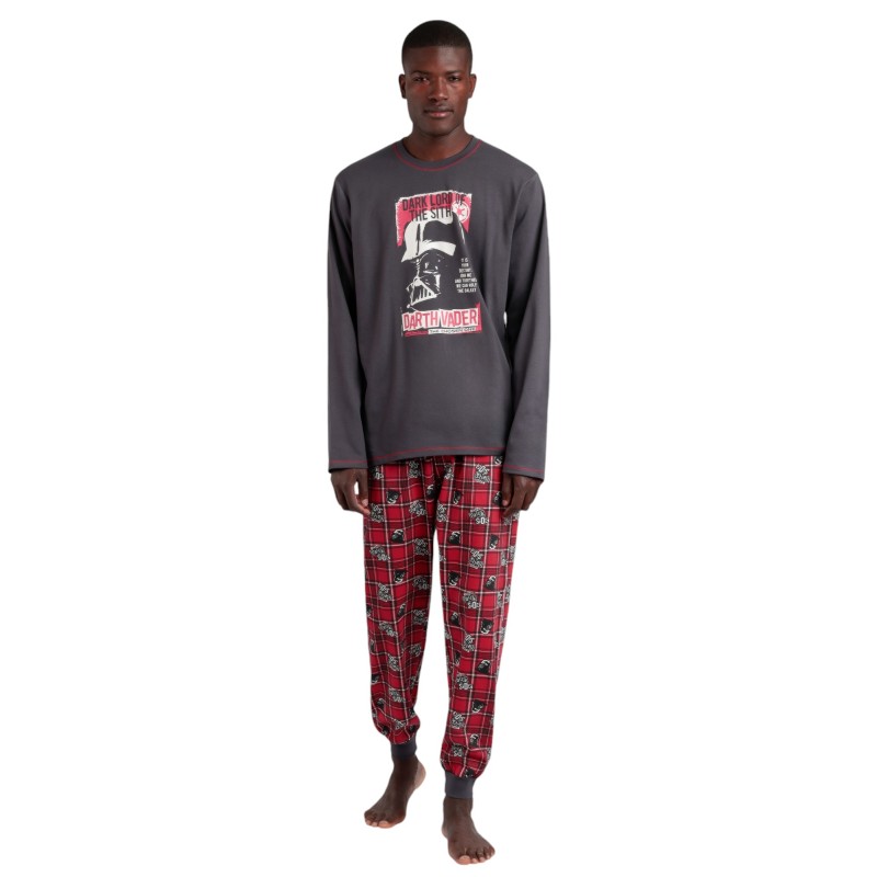 Pijama Invierno Hombre Darth Vader STAR WARS Marengo