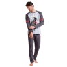 Pijama Hombre Invierno Dart Vader STAR WARS Color Gris