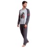 Pijama Hombre Invierno Dart Vader STAR WARS Color Gris