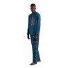 Pijama Hombre Invierno Personajes STAR WARS Azul