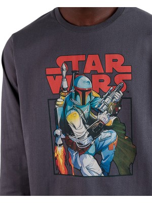 Pijama Herren Winter Boba Fet STAR WARS 2