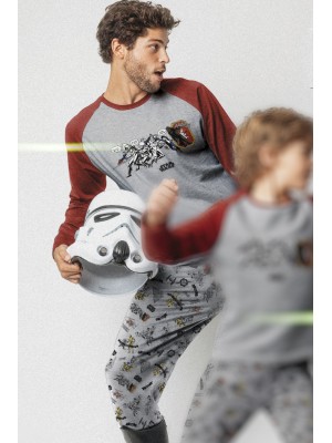 Pijama Invierno Hombre Ejercito STAR WARS