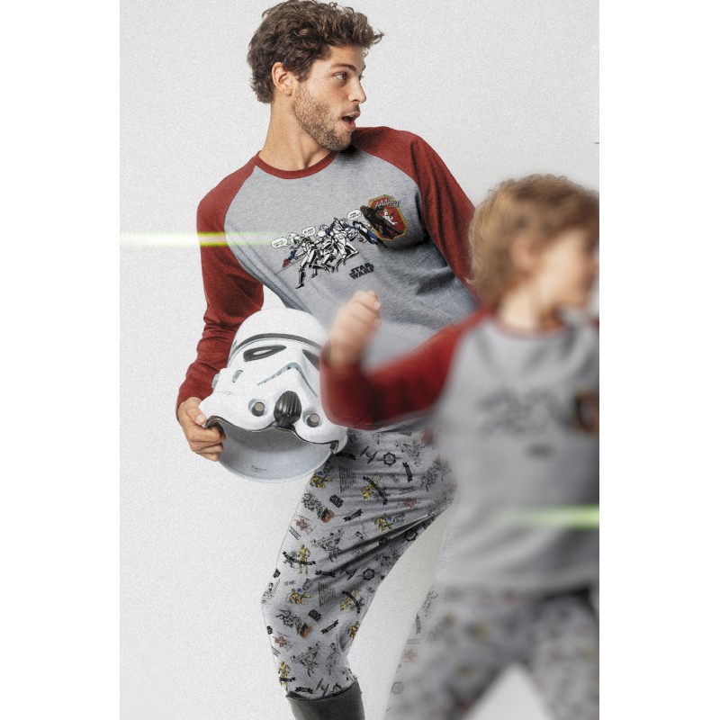 Pijama Invierno Hombre Ejercito STAR WARS