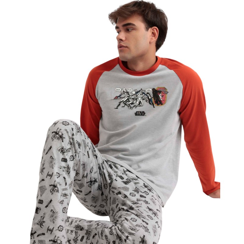 Pijama Invierno Hombre Ejercito STAR WARS