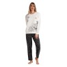 Pijama Mujer Invierno 101 Dálmatas DISNEY Crudo