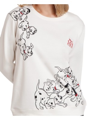 Pijama Mujer Invierno 101 Dálmatas DISNEY Crudo 2