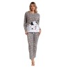 Pijama Mujer Invierno Micropolar 101 Dalmatas DISNEY