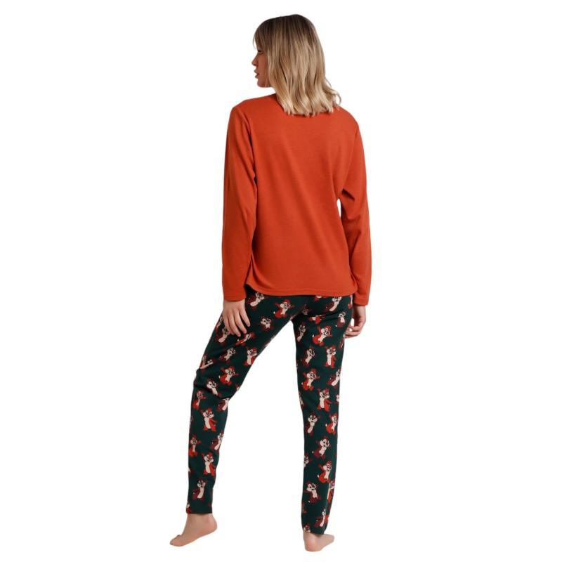 Pijama Mujer Invierno Chip y Chop DISNEY