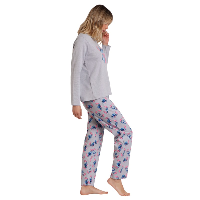 Pijama Mujer Invierno Lilo & Stitch DISNEY