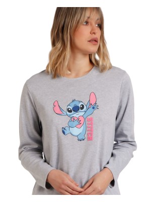 Pigiama Donne Inverno Lilo & Stitch DISNEY