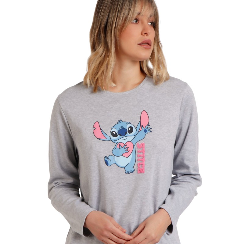 Pigiama Donne Inverno Lilo & Stitch DISNEY