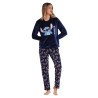 Pijama Mujer Invierno Coralina Lilo & Stitch DISNEY