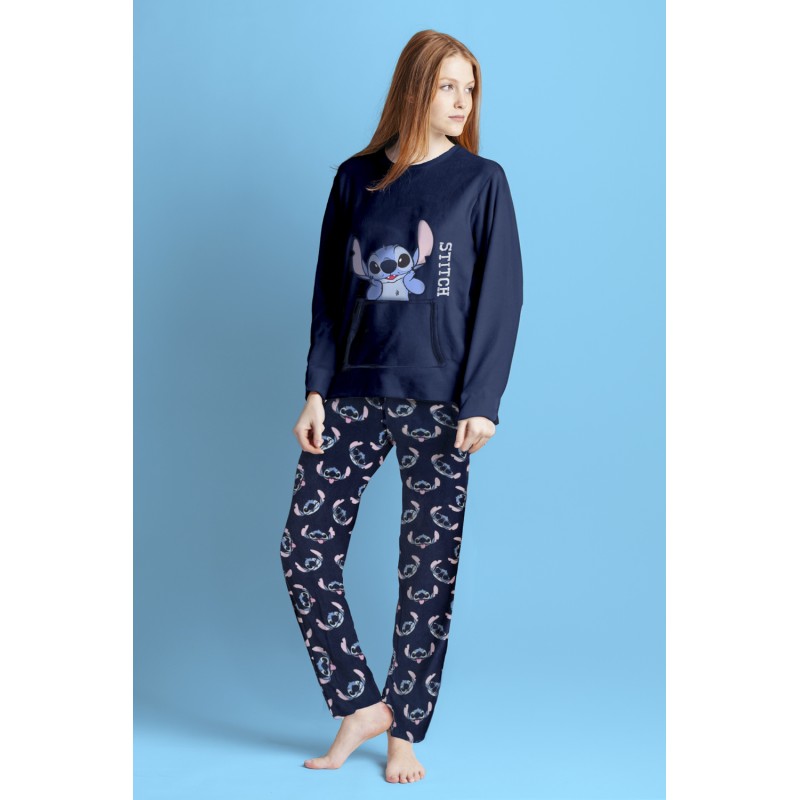 Coraline Lilo & Stitch Winterpyjama für Damen DISNEY