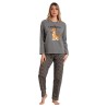 Pijama Mujer Invierno Simba Rey León Disney