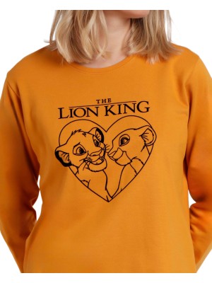 Pajama Femme Hiver Simba And Nala King Lion Disney 2