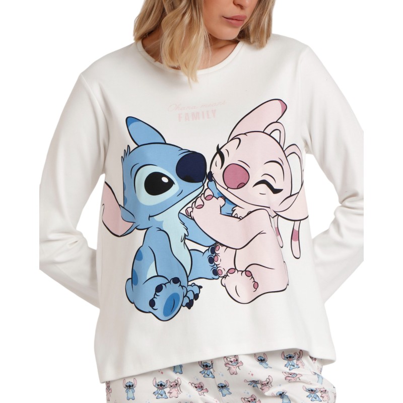 Pijama Mujer Invierno LILO Y ÁNGELA DISNEY