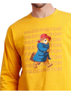 Pijama Hombre Invierno Osito PADIGGTON Ocre 2