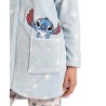 Bata Mujer Invierno Coralina Lilo & Stitch DISNEY Azul
