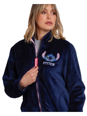 Bata Mujer Invierno Coralina Lilo & Stich DISNEY Marino 2