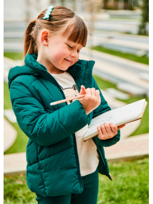 Basic school card girl...