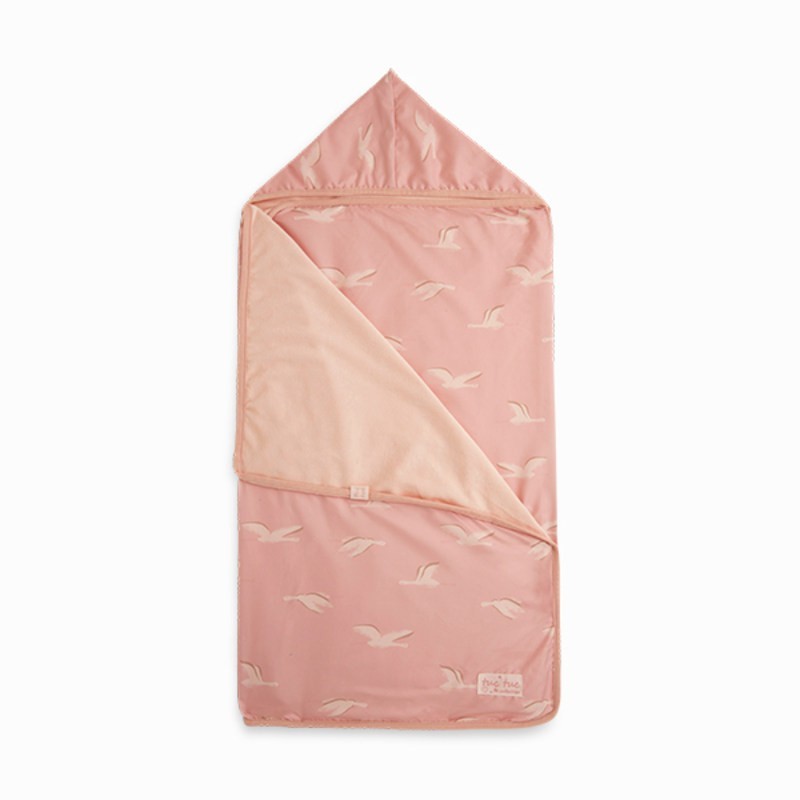 Serviette Bain Muselina Bamboo TUC TUC LADY BIRD ROSA