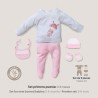 Set Regalo Bebé 5 Piezas INTERBABY Paracaídas ROSA