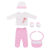 Set Regalo Bebé 5 Piezas INTERBABY Paracaídas ROSA