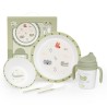 Set Mi Primera Vajilla 5pcs AUSTRALIA Verde Interbaby