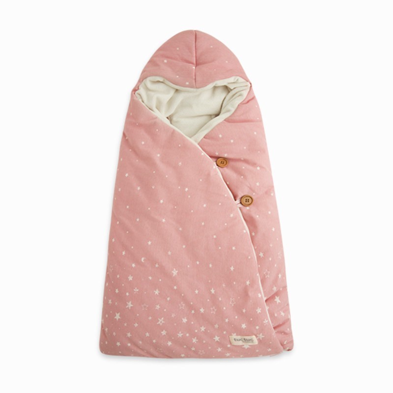 Saco Rullo Capucha pour bébé couche TUC TUC WEEKEEND ROSA