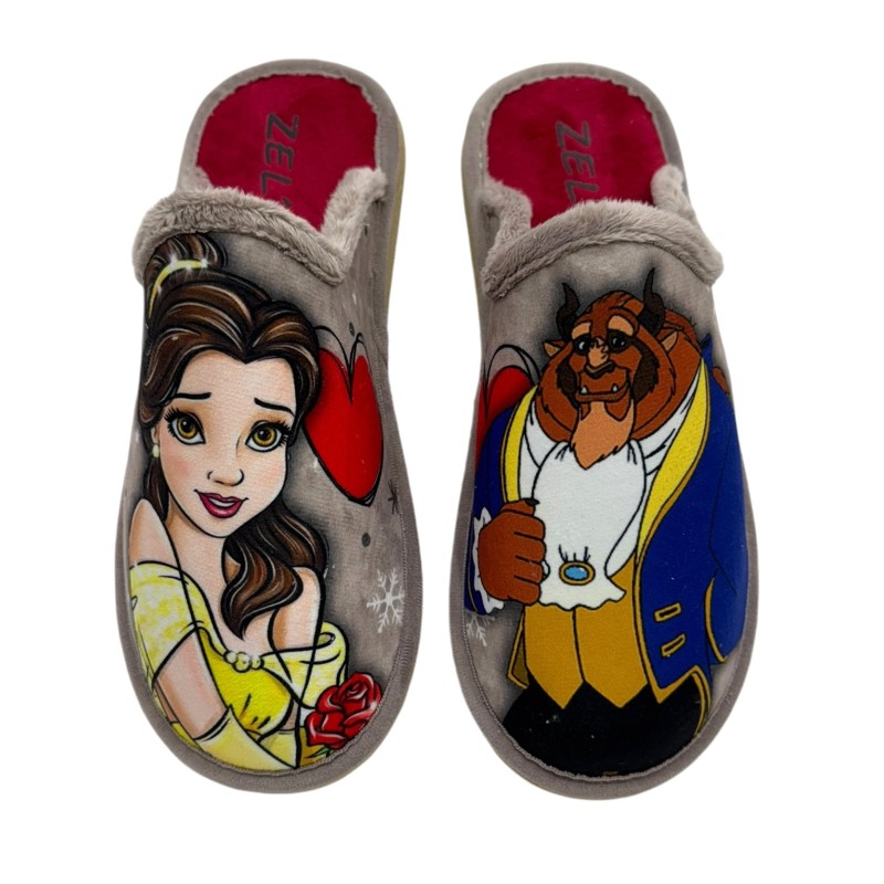 Home Scarpe Donna Inverno Disney Bella e Bestia