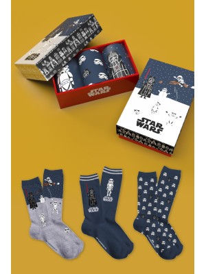 Pack 3 Calcetines Invierno Star Wars Snow