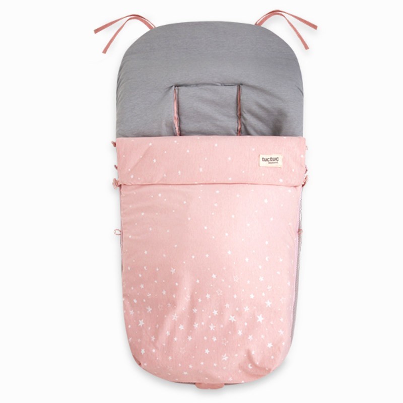 Saco Algodón Convertible Invierno Verano TUC TUC WEEKEND ROSA