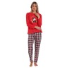 Pijama Mujer Invierno Minnie Mouse Disney Navidad