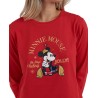 Pijama Mujer Invierno Minnie Mouse Disney Navidad