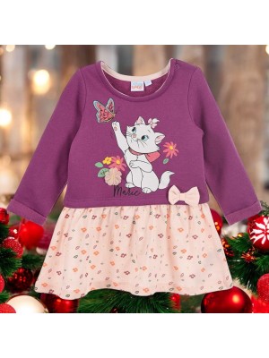 Disney Aristocats Baby-Mädchenkleid Lila