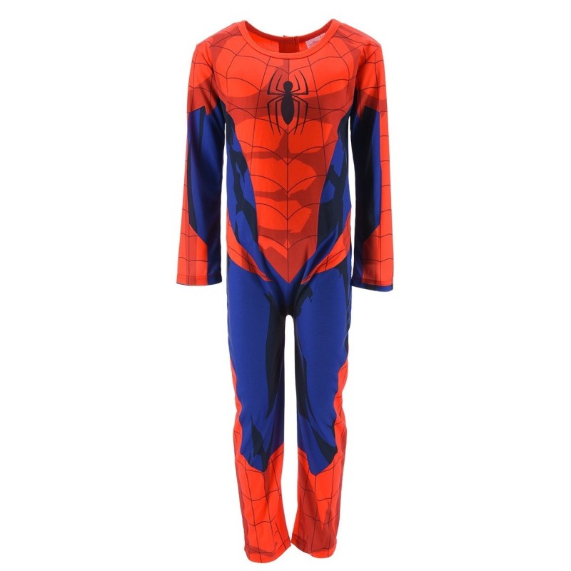 Pijama Mono Invierno Estilo Traje de Spiderman