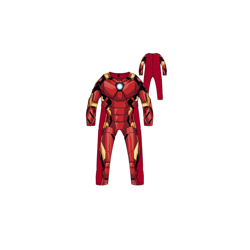 Pijama Mono Invierno Traje IRON MAN