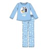 Pijama Niña Invierno Coralina Azul BLUEY