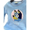 Pijama Niña Invierno Coralina Azul BLUEY