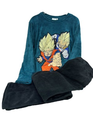 Pijama Hombre Invierno Goku y Vegeta DRAGÓN BALL