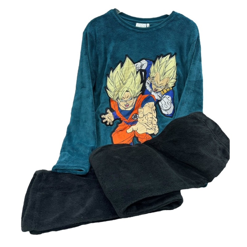 Pijama Hombre Invierno Goku y Vegeta DRAGÓN BALL